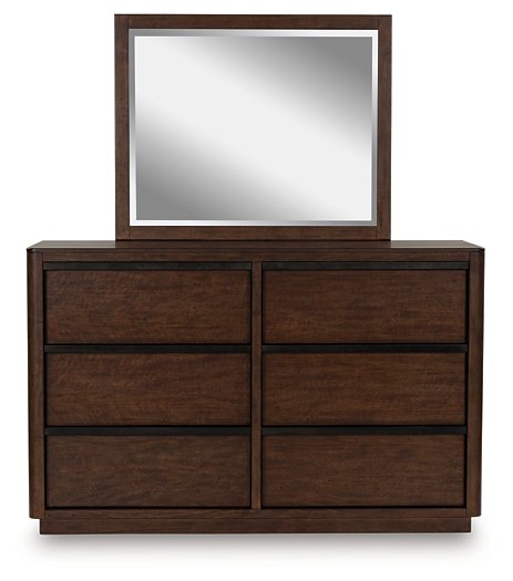 Dilenno Dresser and Mirror - U&U Home Budget Furniture (Carteret, NJ)