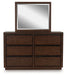 Dilenno Dresser and Mirror - U&U Home Budget Furniture (Carteret, NJ)
