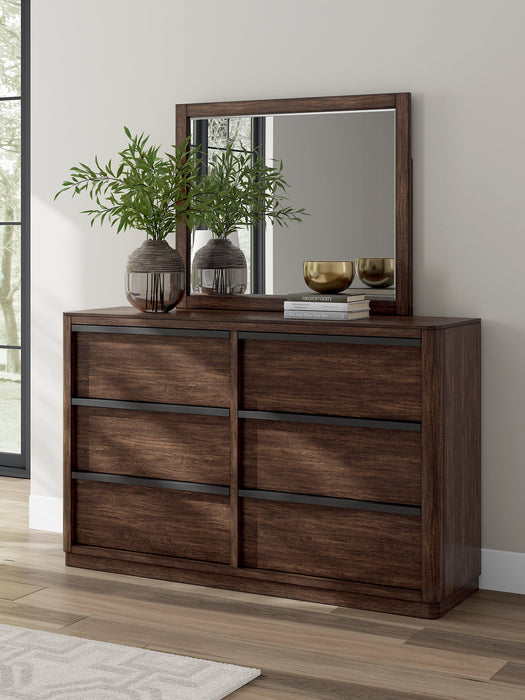 Dilenno Dresser and Mirror - U&U Home Budget Furniture (Carteret, NJ)