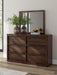 Dilenno Dresser and Mirror - U&U Home Budget Furniture (Carteret, NJ)