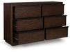 Dilenno Dresser and Mirror - U&U Home Budget Furniture (Carteret, NJ)