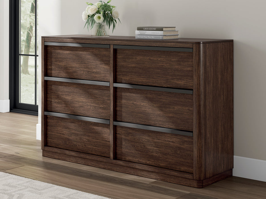 Dilenno Dresser and Mirror - U&U Home Budget Furniture (Carteret, NJ)