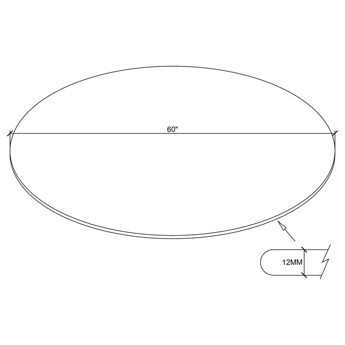 Glass Tops Glass Tops - U&U Home Budget Furniture (Carteret, NJ)