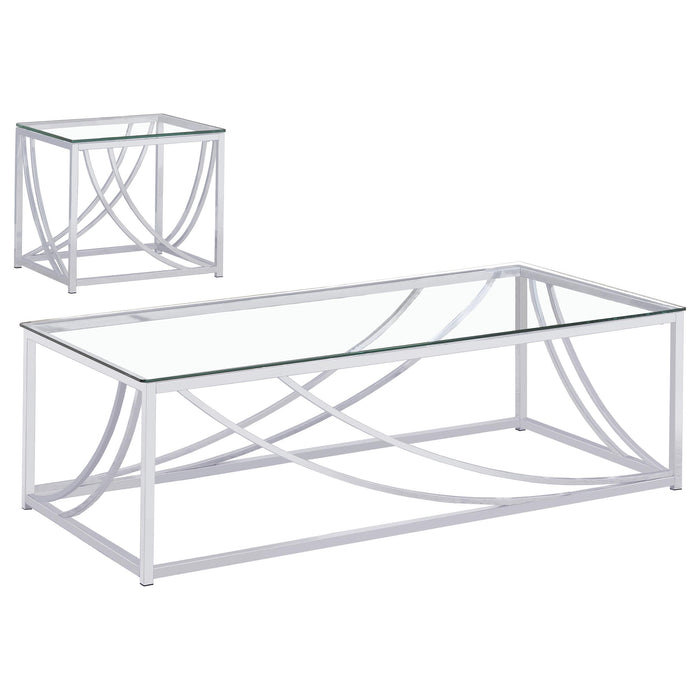 Lille Coffee Table Sets - U&U Home Budget Furniture (Carteret, NJ)
