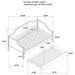 Redding Daybeds - U&U Home Budget Furniture (Carteret, NJ)