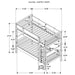 Dakota Bunk Beds - U&U Home Budget Furniture (Carteret, NJ)