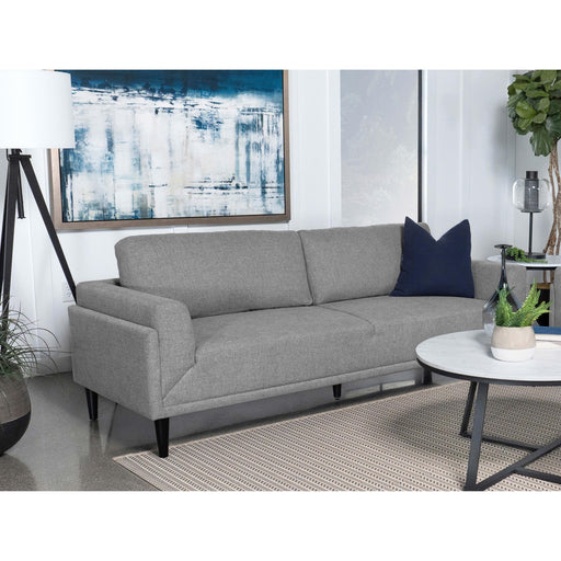 Rilynn Upholstered Track Arms Sofa - U&U Home Budget Furniture (Carteret, NJ)