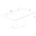 Potero Dining Tables - U&U Home Budget Furniture (Carteret, NJ)