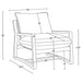 Geneva Accent Chairs - U&U Home Budget Furniture (Carteret, NJ)