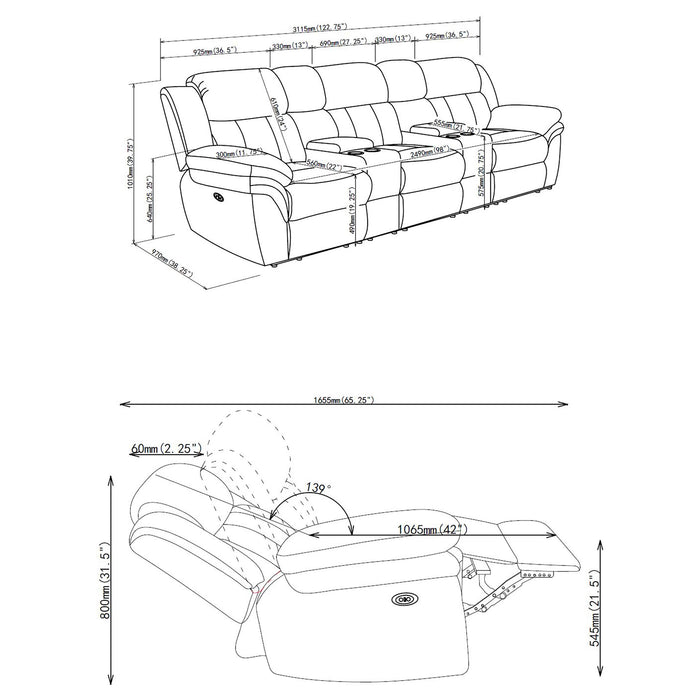 Bahrain Sofa - U&U Home Budget Furniture (Carteret, NJ)
