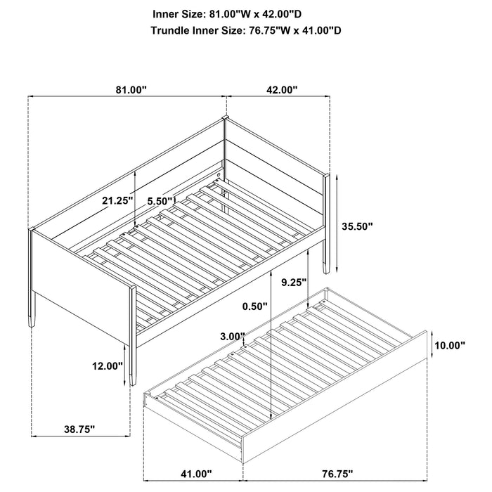Calinda Daybeds - U&U Home Budget Furniture (Carteret, NJ)