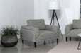 Rilynn Upholstered Track Arms Chair - U&U Home Budget Furniture (Carteret, NJ)
