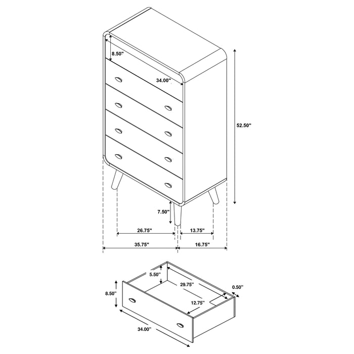 Robyn Chests - U&U Home Budget Furniture (Carteret, NJ)