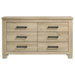 Oakglen Dressers - U&U Home Budget Furniture (Carteret, NJ)