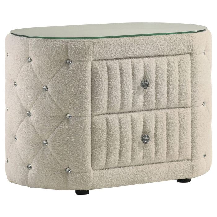 Sonya Nightstands - U&U Home Budget Furniture (Carteret, NJ)