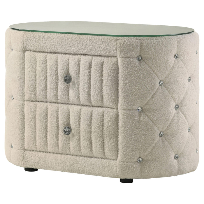 Sonya Nightstands - U&U Home Budget Furniture (Carteret, NJ)