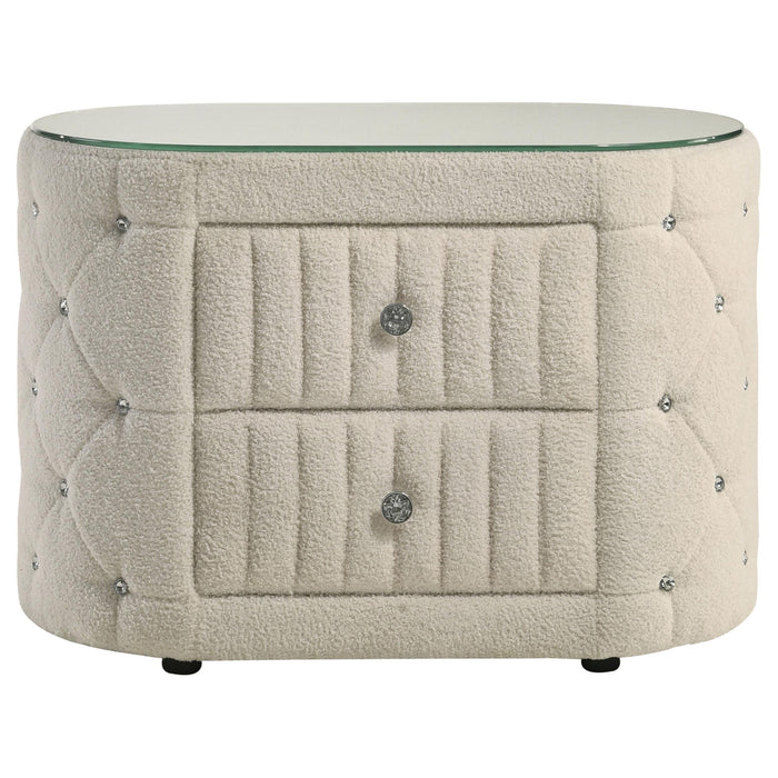 Sonya Nightstands - U&U Home Budget Furniture (Carteret, NJ)
