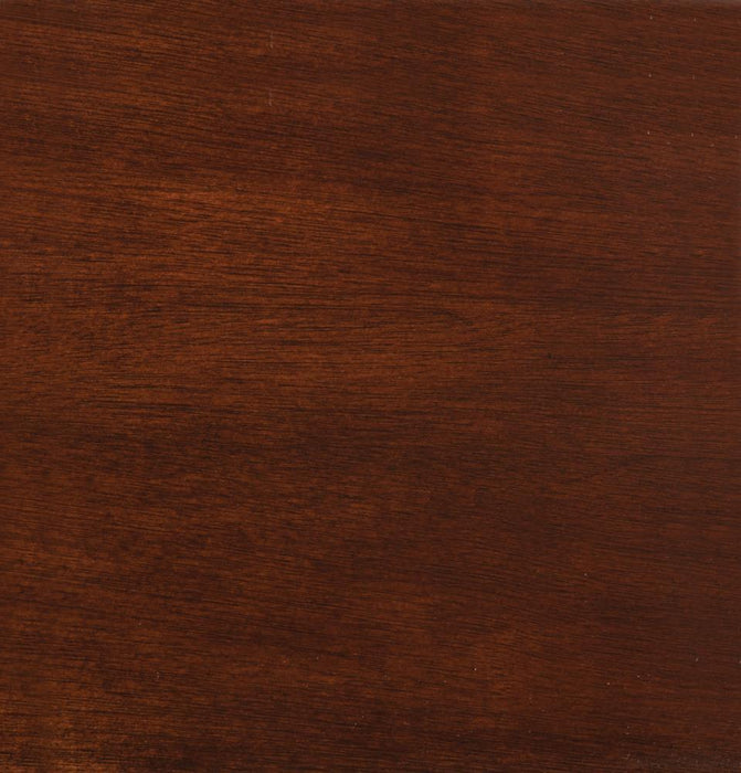 Dixon Square End Table with Bottom Shelf Espresso - U&U Home Budget Furniture (Carteret, NJ)
