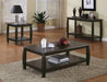 Dixon Rectangular Coffee Table with Lower Shelf Espresso - U&U Home Budget Furniture (Carteret, NJ)