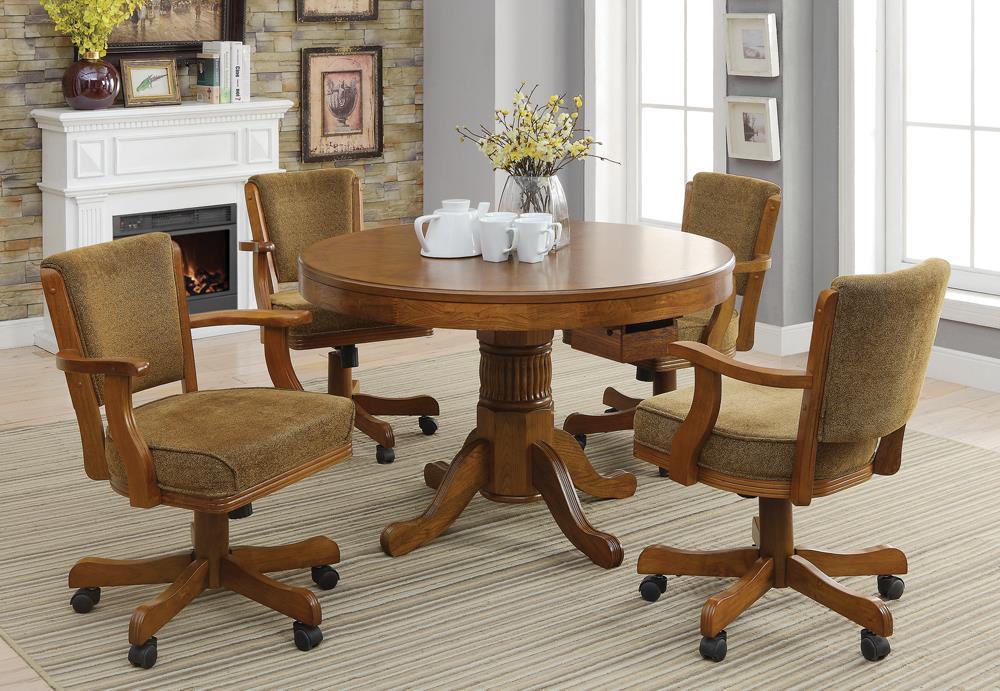 Mitchell 3-in-1 Game Table Amber - U&U Home Budget Furniture (Carteret, NJ)