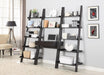 Colella 5-shelf Ladder Bookcase Cappuccino - U&U Home Budget Furniture (Carteret, NJ)