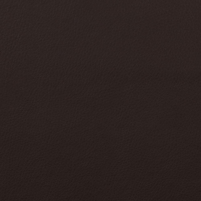 Kaffir Adjustable Height Office Chair Dark Brown and Silver - U&U Home Budget Furniture (Carteret, NJ)