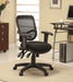 Rollo Adjustable Height Office Chair Black - U&U Home Budget Furniture (Carteret, NJ)