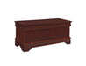 Pablo Rectangular Cedar Chest Warm Brown - U&U Home Budget Furniture (Carteret, NJ)