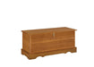Paula Rectangular Cedar Chest Honey - U&U Home Budget Furniture (Carteret, NJ)