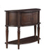 Brenda Console Table with Curved Front Brown - U&U Home Budget Furniture (Carteret, NJ)