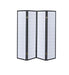Roberto 4-panel Folding Screen Black and White - U&U Home Budget Furniture (Carteret, NJ)