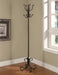 Kiefer Coat Rack with 12 Hooks Black - U&U Home Budget Furniture (Carteret, NJ)
