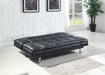 Dilleston Tufted Back Upholstered Sofa Bed Grey - U&U Home Budget Furniture (Carteret, NJ)