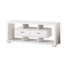 Darien 2-drawer Rectangular TV Console White - U&U Home Budget Furniture (Carteret, NJ)
