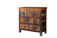 Harper 4-drawer Accent Cabinet Reclaimed Wood - U&U Home Budget Furniture (Carteret, NJ)