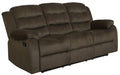 Rodman Pillow Top Arm Motion Sofa Olive Brown - U&U Home Budget Furniture (Carteret, NJ)