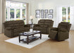 Rodman Pillow Top Arm Motion Sofa Olive Brown - U&U Home Budget Furniture (Carteret, NJ)