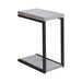 Beck Accent Table Cement and Black - U&U Home Budget Furniture (Carteret, NJ)