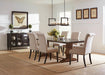 Alana Tufted Back Upholstered Side Chairs Beige (Set of 2) - U&U Home Budget Furniture (Carteret, NJ)