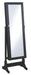 Tutuola Jewelry Cheval Mirror Black - U&U Home Budget Furniture (Carteret, NJ)