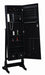 Tutuola Jewelry Cheval Mirror Black - U&U Home Budget Furniture (Carteret, NJ)