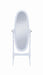 Foyet Oval Cheval Mirror White - U&U Home Budget Furniture (Carteret, NJ)