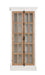 Tammi 2-door Tall Cabinet Antique White and Brown - U&U Home Budget Furniture (Carteret, NJ)