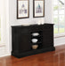 Phelps 2-door Rectangular Server Antique Noir - U&U Home Budget Furniture (Carteret, NJ)