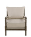 Blanchett Cushion Back Accent Chair Beige and Natural - U&U Home Budget Furniture (Carteret, NJ)