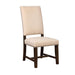Twain Upholstered Side Chairs Beige (Set of 2) - U&U Home Budget Furniture (Carteret, NJ)
