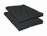 7" Deluxe Futon Pad Black - U&U Home Budget Furniture (Carteret, NJ)