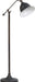 Eduardo Bell Shade Floor Lamp Dark Bronze - U&U Home Budget Furniture (Carteret, NJ)