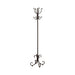 Kiefer Coat Rack with 12 Hooks Black - U&U Home Budget Furniture (Carteret, NJ)