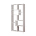 Theo 10-shelf Bookcase White - U&U Home Budget Furniture (Carteret, NJ)